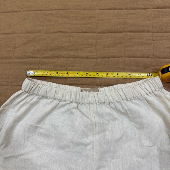 Free People Lace Linen Blend Cream Color Shorts Size XS - Picture 5 of 7